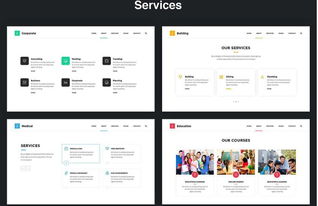 高端企业产品与服务网页设计模板制作 引领品牌数字化体验